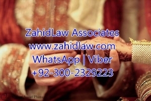 Online Nikah Service - ZahidLaw Associates in Karachi