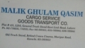 Malik Ghulam Qasim Cargo Service Goods Transport Company (Registered)